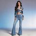 European And American Foreign Trade Cross-border Source Factory High-waisted, High-elastic, Slim-fit, Slightly Flared_mkmklike.com