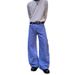 2026 French Blue Washed Jeans Herringbone French Retro Overalls Men's Vintage Straight Trousers_mkmklike.com