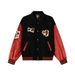 Eon Modish 25 Autumn New Street Fashion Red And Black Patchwork Heavy-duty American Baseball Jacket_mkmklike.com