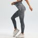 Women's Clothing Tight-waisted leggings Plus size stretch hip lift nine-minute pants_mkmklike.com