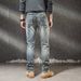 Classic Men's High End Jeans Stretch Straight Leg Casual Versatile Simple Long Pants Korean Trendy Brand New Spring Style_mkmklike.com