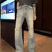 Luxury Slim Fit Straight Leg Jeans For Men Mid-Waist Stretch Rhinestones Detail Spring Summer Trendy Long Cotton Pants_mkmklike.com