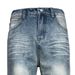American High Street Gradient Washed Casual Denim Vibe Trendy Punk Distressed Loose Straight Pants Men's Trousers_mkmklike.com