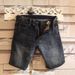 Men's Slim Fit Stretch Denim Shorts Vintage Blue Washed Casual 5 Inch Inseam Summer Comfortable Elastic Waistband_mkmklike.com