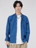 K Men's Denim Long Sleeved Shirt Cardigan Shirt Slim Fit Casual Jacket. No Accessories_mkmklike.com