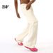Men's Clothing 2025 New Minimalist Style Solid Color Versatile Basic Style Drapey Flared Casual Pants Denim Trousers_mkmklike.com