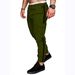 New Tooling Trousers Men's Autumn Splicing Solid Color Casual Sports Loose Straight Pants_mkmklike.com
