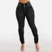 High Waist Stretchy Jeans For Women - Tummy Control Skinny Pants With Button Detail, Slimming & Flattering Fit (Plus Size Available)_mkmklike.com
