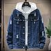 Men's Clothing jacket Youth Trend Brand Ripped Casual Tops_mkmklike.com