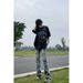 Nordmann National Trend American Style Vibe Ripped Jeans For Men With Unique Design, Loose Straight-Leg, Height-Enhancing,_mkmklike.com