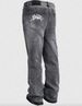 Men's Heavyweight Washed Denim Jeans - Graffiti Letter Print & White Splatter Paint Designer Jeans_mkmklike.com