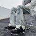 Men's High Street Jeans - Relaxed Straight Leg Loose Fit Casual Trousers With Mid Rise Washed Denim For Teenagers & Youth_mkmklike.com