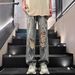 Vintage Washed Baggy Jeans – Streetwear Distressed Denim Pants (Black/Blue, Sizes S-3XL)_mkmklike.com