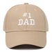 Unisex Letters 1# DAD Letter embroidered baseball cap Cotton hardtop baseball cap outdoor casual shade_mkmklike.com