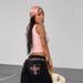 Embroidered Vintage Wide-Leg Jeans – Floral Cross Stitch On Black Denim (High Waist, Sizes 26-31)_mkmklike.com