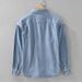 Retro Denim Long Sleeved Shirt Jacket Casual Versatile Artistic Loose Top Men's Clothing_mkmklike.com