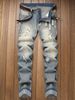 Men’s Vintage Distressed Straight Leg Jeans – Comfortable Cotton Blend Denim Pants For Streetwear (3 Colors, Size 30-42)_mkmklike.com