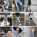 Men's Jeans Ripped Ing Large And Women's Hip Hop Pants Skateboarding Loose Y2K Baggy_mkmklike.com