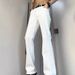 Men's Clothing Men's White Summer Thin Loose Straight Leg Jeans Casual Versatile Long Pants Good Drape For Formal & Casual_mkmklike.com
