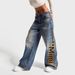 's Bst-slling Europan And Amrican Loos Jans For Womn, Mbroidrd Fashion High-waistd Dnim Pants_mkmklike.com