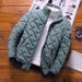 Autumn Jacket Men Cotton Padded Jacket Korean Fashion Streetwear Casual Jacket Men Fashion Clothing Stand Collar Coats_mkmklike.com