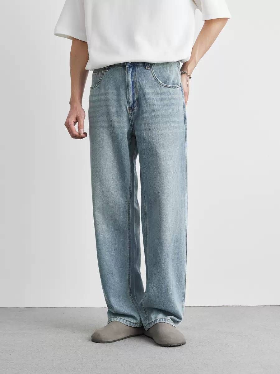 New 2025 Summer Thin Straight-cut Jeans_mkmklike.com