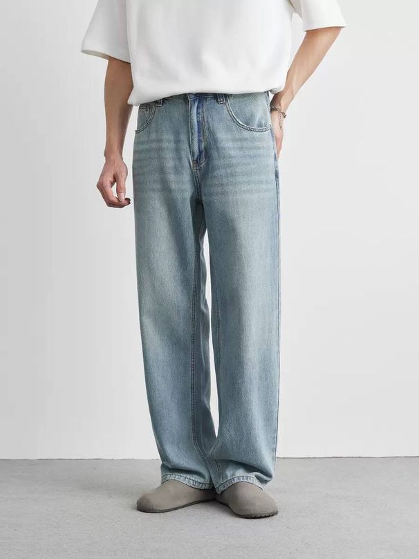 New 2025 Summer Thin Straight-cut Jeans_mkmklike.com