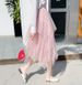 Irregular mesh skirt women's medium length 2024 spring new gauze skirt high waist versatile slim skirt 8063_mkmklike.com