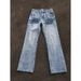 Light Blue Lightning Wash Jeans – Men’s Cleanfit Vintage Bootcut Denim (Curved Hem, Streetwear Style)_mkmklike.com