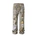 Foreign Trade Ink Splashed American Jeans Men's Retro Prints All Over Heavy Straight Camouflage Workwear Mopping Wide Leg Trousers_mkmklike.com
