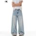 Men's Clothing Men's & Women's Classic Straight-Leg Jeans | Comfortable Loose Fit | Vintage Wash | Slimming & Stylish | Casual Everyday Wear_mkmklike.com