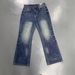Vintage Washed Denim Jeans – Relaxed Fit Workwear Trousers With Artisan Distressing & Embroidery (S-XXL, Classic Blue, Non-Stretch, Straight-Leg)_mkmklike.com