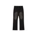 Men's Clothing Cleanfit Black Tassel 507 Jeans Vintage Washed Distressed Trousers_mkmklike.com