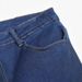 Slim Fit Mid Waist Men's Denim Trousers Fashion Trend Solid Color Stretchy Straight Jeans Machine Washable_mkmklike.com