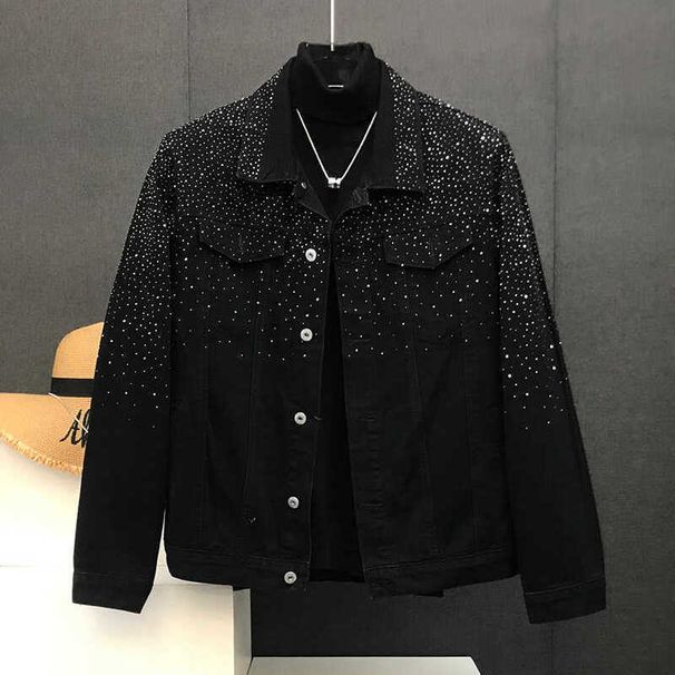 Men's Clothing Starry Sky Hot Diamond Jacket High End Jacket New Men's Tops_mkmklike.com