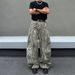 Vintage Leopard Print Baggy Jeans – 90s Streetwear Wide-Leg Pants For Men (S-3XL)_mkmklike.com