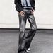 Men's Clothing High Street Hand Painted Dirty Wash Flared Jeans Men's Street Style Straight Trousers Cleanfit Pants_mkmklike.com