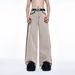 Men's Retro Washed Yellow Mud Dyed Slim Fit Jeans Elastic Waist Straight Casual Trousers Trendy Streetwear_mkmklike.com