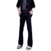 Men's Slim Fit Stretchy Flared Jeans Trendy Fashion Brand Height Enhancing Curved Blade For Spring Autumn_mkmklike.com