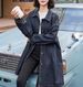 Women's Denim Jacket 2025 New Style Hot Selling Spring And Autumn Plus Size Loose Style Elegant Mother Trench Coat Early Autumn Thin Top_mkmklike.com