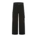 Men's Cargo High Street Trendy Brand Knee Pleated Jeans Design Multi-Pocket Loose Wide-Leg Straight Pants_mkmklike.com