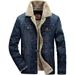 Loom Cross-Border Clothing 2025 Winter Denim Casual Cotton Coat Fleece Lined Thickened Jacket Men's Outerwear 66009A_mkmklike.com