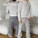 Vintage Washed Distressed Embroidery Jeans High-Street Style Relaxed Straight-Leg Fit For Men & Women Blue Black Cotton_mkmklike.com