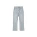 "Kennijima Vintage Ice Blue Flared Jeans For Men - High Waisted Retro Denim Pants With Cleanfit Style & Old Vibe"_mkmklike.com