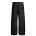 "Vintage American High Street Denim Jeans For Men & Women - Classic Loose Fit With Cowhide Metal Buckle Design"_mkmklike.com