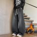 Men's Retro Bootcut Jeans With Fleece Lining, Relaxed Fit Casual Pants For Winter, Fashionable & Slimming Trousers_mkmklike.com