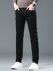 Men's Clothing Men's Slim Straight Leg Jeans Fleece Lined Warm Cold Proof Long Pants Winter Denim For Formal & Casual_mkmklike.com