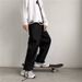 Men's Clothing Jeans Men's Hong Kong Trend Brand Straight Loose Pants Spring And Autumn American High Street Vibe Wide Leg Mopping Daddy Trousers_mkmklike.com