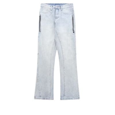 Nordmann American High Street Jeans Men's Autumn And Winter Style Retro All-Match Casual Loose Straight-leg Trendy Brand Slightly_mkmklike.com