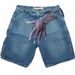 Men's Y2K Hip Hop Patterned Denim Shorts High Waist Casual Five Pocket Pants European American Trendy Street Fashion_mkmklike.com